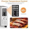 Nuwave Bravo 10-in-1 Air Fryer Toaster Smart Convection Oven 21-Quart