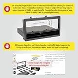 Scosche FD1327B Single DIN Stereo Dash Installation Kit with Storage Pocket