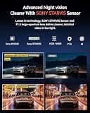 Coolcrazy 4K Front and Rear Dash Cam