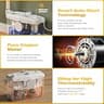 800Pro 800W Upflush Macerating Toilet System with 360-Foot Discharge Range