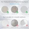 Odorless Soft Silicone Non-Slip Bathtub Mat for Reglazed & Textured Tubs