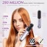 Go Brush Pro 2026 Cordless Hair Straightener Brush with 280M Plasma