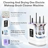 ATIDIE 3-in-1 Electric Makeup Brush Cleaner & Dryer for Travel Routines