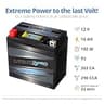 Chrome S Pro iGel YTX14-BS Maintenance-Free 12V 16Ah Battery with Display