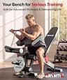 Eryntix M1 Pro Adjustable Leg Extension and Curl Machine, 1600LBS Limit