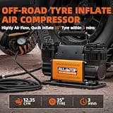 DEWALT 20V MAX Portable Tire Inflator with 3-Way Power Options (160 PSI)