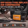 DEWALT 20V MAX Portable Tire Inflator with 3-Way Power Options (160 PSI)