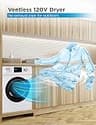 BLACK+DECKER 2.7 Cu. Ft. All-in-One Front Load Washer and Ventless Dryer