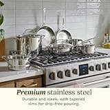 Cuisinart Chef’s Classic 11-Piece Stainless Steel Kitchen Cookware Set