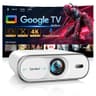 Sovboi Portable 4K-Supported Google TV Ceiling Projector with Auto Focus