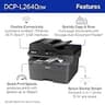 Brother DCP-L2640DW Compact Monochrome Laser Multi-Function Printer, Wi-Fi