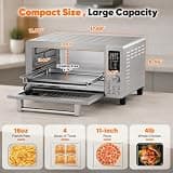 Nuwave Bravo Pro Countertop Convection Air Fryer Toaster Smart Oven Combo