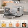 Nuwave Bravo Pro Countertop Convection Air Fryer Toaster Smart Oven Combo