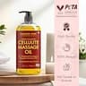 Majestic Pure Firming Body Massage Oil with Vegan Collagen & Roller Tool