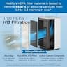 Medify MA-15 Portable True HEPA H13 Air Purifier with Touch Controls for Medium Rooms