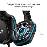 Logitech G432 Wired Gaming Headset with DTS Headphone:X 2.0 Surround Sound Audio