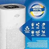 Clorox True HEPA Air Purifier for Medium Rooms with Whisper Quiet Mode