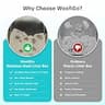 WoofiGo XL Enclosed Stainless Steel Litter Box with Anti-Tracking Grate