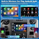 7-Inch Touchscreen Infotainment Radio Upgrade for Ford F-150 & F-250 Trucks