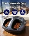 MIKO Shiatsu Foot Massager Machine with Deep Kneading and Air Compression
