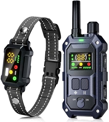 BLACKDOG Military Dog Shock Collar with 4200ft Range and 90-Day Battery Life