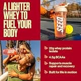 SEEQ Clear Whey Isolate Protein Powder, Strawberry Lemonade, 22g Protein