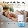 BeOkay 58oz Quiet Small Semiconductor Dehumidifier with Decorative Ambient Light