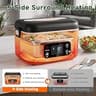 LIFEGETTER Cordless Electric Heated Lunch Box Featuring Smart Screen Lock