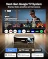 Aurzen EAZZE D1 MAX Google TV Smart Projector with 1000 ANSI Lumens and Auto Focus