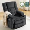 MCombo Model 7890 Dual Motor Fabric Power Lift Recliner with Lay Flat