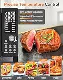Nuwave Bravo Pro Smart Air Fryer Toaster Oven Combo 21-Quart 10-in-1 System