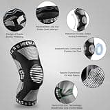 NEENCA Professional Knee Brace Compression Sleeve with Gel Pad Support System