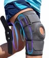Sparthos Heavy-Duty Hinged Knee Brace with Dual Metal Side Stabilizers