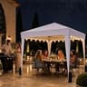 SANUMY 10x10 Commercial Pop Up Canopy Tent with Sidewalls