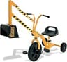 Stargo Kids Excavator Sand Digger Tricycle with Pedal-Powered Wheels