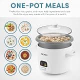 AROMA ARC-393NG 3-Cup Uncooked / 6-Cup Cooked Rice Cooker and Food Steamer
