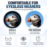 TRV 10x42 High Powered Binoculars with IPX7 Waterproofing and BAK4 Lenses