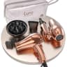 LURA 1200W Auto Dual-Voltage Folding Travel Hair Dryer with Attachments