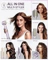 webeauty 7-in-1 Dual Voltage Hot Air Styler with High-Speed 110k Motor