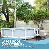 XtremepowerUS 19-Inch 4,500 GPH Commercial-Grade Sand Filter Pump System