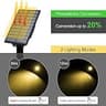T-SUN Waterproof Solar Powered Spot Lights for Trees, Warm White Illumination