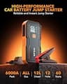 JOLTEKON 4500A Car Jump Starter with 150 PSI Air Compressor and Smart LCD Display