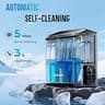 inoviva 40-Pound Chewable Pellet Nugget Ice Machine in Black Stainless
