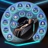 HealthRelife 4D Full Body SL-Track Massage Chair with Body Scan System