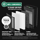 PuroAir 400 HEPA 14 Smart Air Purifier for Large Rooms Up to 2000 Sq Ft