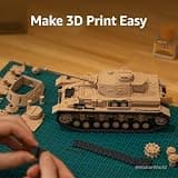 Bambu Lab P1S CoreXY 3D Printer with Enclosed Frame and 500mm/s Speed
