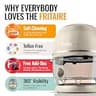 Fritaire Non-Toxic Air Fryer Pro 5-Quart with Motorized Rotisserie and Tumbling Basket