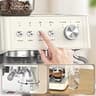 Kismile 20-Bar Espresso Machine with Burr Grinder and Visible Pressure Gauge