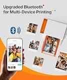 Liene Amber M110 Portable Bluetooth Dual-Tray Photo & Sticker Printer