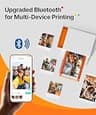 Liene Amber M110 Portable Bluetooth Dual-Tray Photo & Sticker Printer